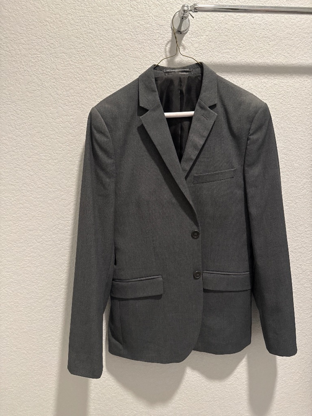 Complete Charcoal Slim Fit H&M Suit